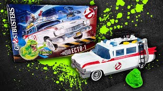 UNBOXING 2024 Ghostbusters Frozen Empire Track amp Trap Ecto1 with Ecto Stretch Tech Slimer [upl. by Fogarty]