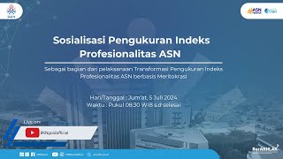 Sosialisasi Pengukuran Indeks Profesionalitas ASN [upl. by Ayita]