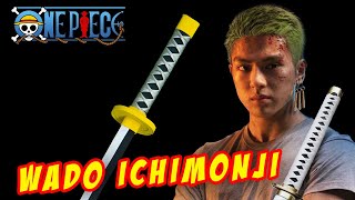 Zoro sword Wado Ichimonji  One Piece  How to make Zoro Paper Sword [upl. by Kcirderfla]