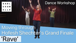 Moving through Hofesh Shechter’s Grand Finale Rave  dance workshop [upl. by Namya]