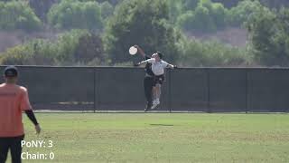 Kenni Taylor absolutely dunks on opponent at Ultimate Frisbee National Championships [upl. by Loats]