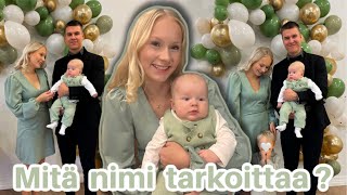 TAUN NIMI ON…👶  nimen paljastus [upl. by Ihel499]