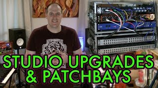 Tutorial Studio Upgrades amp Installing Patchbays [upl. by Ehudd]