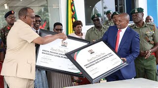 THIS MAN KINDIKI Watch the Historic Handover Ceremony of Wanini Kireri Magereza Hospital in Ruiru [upl. by Assenar359]