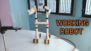 How to make working Robot  homemade robot [upl. by Mcmaster424]