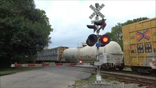 Johnson Street Railroad Crossing Hope Mills NC [upl. by Ronen]