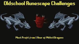 OSRS Challenges 1 Hour of Mithril Dragons  Episode 37 [upl. by Copland]