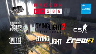 RX 580 8Gb  Intel Core I5 10400F test in 6 games [upl. by Eecyac806]