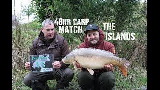 The Islands  48hr Carp Match With The Carp King  Martyns Angling Adventures [upl. by Aiekahs302]