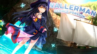 Nightcore  Wellerman Female Version Lyrics [upl. by Ainegul]