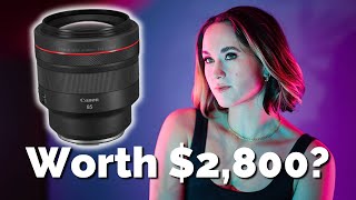 Canon RF 85mm F12 Review for Filmmakers 2024 [upl. by Tonnie]