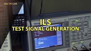 Instrument Landing System ILS TestSignal Generation [upl. by Eindys]