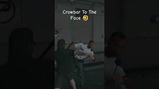 Knocked Out A Guard On Grand Theft Auto 5 With A Crowbar To The Face 😂 [upl. by Turoff132]