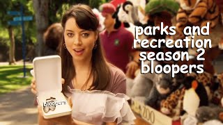 parks and recreations iconic season two bloopers  Comedy Bites [upl. by Dilly]