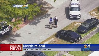 North Miami Police Investigating Shooting [upl. by Akinihs201]