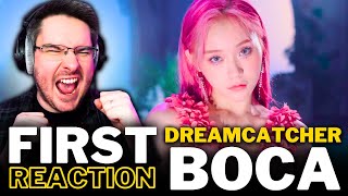 NON KPOP FAN REACTS TO Dreamcatcher드림캐쳐 for the FIRST TIME  BOCA MV REACTION [upl. by Cammie937]