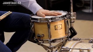 Pearl M1060 Popcorn Effect Maple 10x6quot snare [upl. by Oirtemed632]