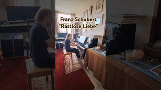 Schubert  quotRastlose Liebequot Restless Love piano song lieder schubert soprano klavier [upl. by Ennovyhc]