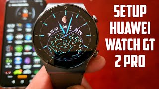 How to Setup Huawei Watch GT2 Pro Smartwatch The Easy WaySimple WalkThrough Guide For Begginers [upl. by Lunsford]