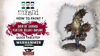 ENG How to paint a Foetid Bloat Drone [upl. by Woodman374]