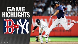 Red Sox vs Yankees Game Highlights 91324  MLB Highlights [upl. by Tullusus483]