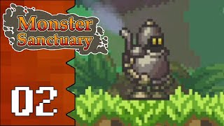 Lets Play Monster Sanctuary 02 Old Burans Golem [upl. by Ditter]