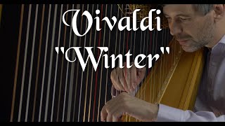 Vivaldis quotWinterquot arranged and performed on the harp [upl. by Edmund]