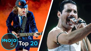 Top 20 Greatest Rock Bands [upl. by Orva937]