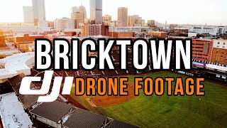 Oklahoma City  Explore Bricktown  DJI Drone Footage [upl. by Anaerda]