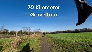 70KM Graveltour durch die Haard Gravel  cycling  Ruhrpott [upl. by Adniuqal]