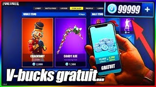 COMMENT AVOIR DES VBUCKS GRATUITEMENT amp FACILEMENT 🔥 [upl. by Mylo936]