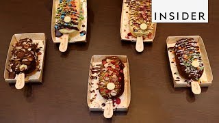 Ice Cream Bar Can Be Customized 200000 Different Ways [upl. by Inaboy]