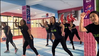 Umliyo vane pokinxa dance cover by Zumba Students kollywoodzumba  nepalisong [upl. by Remy]