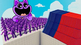 200x CATNAP  1x GIANT vs EVERY GOD  Totally Accurate Battle Simulator TABS [upl. by Falk]