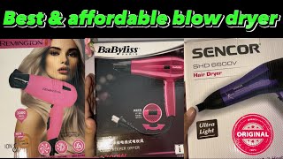 Best amp affordable blow dryer mam amp women  Remington babyliss sencor hair dryer in Pakistan [upl. by Pfaff380]