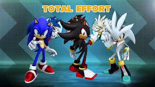 Total Effort AI Cover Sonic Shadow amp Silver SSS [upl. by Htiderem]