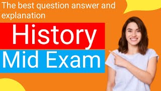 History freshman mid exam [upl. by Grazia]