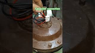 Ceiling fan capacitor connection kaise kare short Salmanelectricals [upl. by Ahsikyt213]