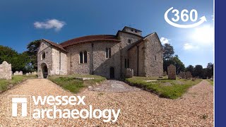 Heritage 360 Breamore Saxon Church [upl. by Lorrimor]