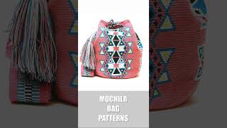 Wayuu mochila bag patterns  CROCHET BAG PATTERNS [upl. by Aysan]