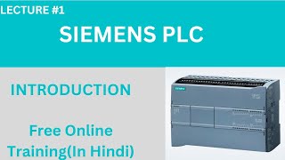 Introduction to SIEMENS PLC  SIEMENS PLC training in Hindi  SIEMENS PLC full course [upl. by Lleumas]