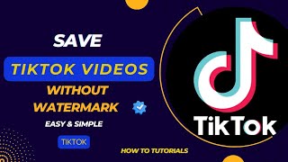 How to Download TikTok Videos without Watermark  No App  No Sign up [upl. by Anaeda743]