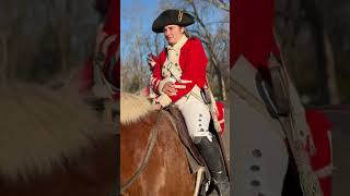 cavalry british soldiers usarmy revolutionarywar colonialism revolution veteran [upl. by Ankney887]