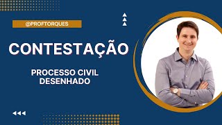 Contestação  Processo Civil Desenhado [upl. by Ihsoyim]