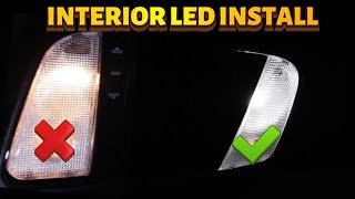 HOW TO INSTALL INTERIOR LEDS IN YOUR DODGE CHARGERCHALLENGER DIY [upl. by Enattirb520]