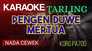 PENGEN DUWE MERTUA  Dian Anic  KARAOKE TARLING NADA CEWEK [upl. by Syla927]