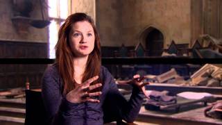 Bonnie Wright Harry Potter and the Deathly Hallows Part 2 Interview [upl. by Ynnoj464]