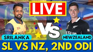 🔴 Live Sri Lanka Vs New Zealand Live – 2nd ODI  SL Vs NZ Live Match  New Zealand vs Sri Lanka [upl. by Saylor]