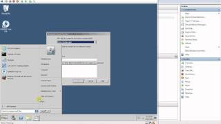 Installing Server 2008 on HyperV core [upl. by Epner]