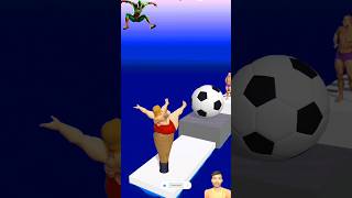 Vofdutrie New Revase Mixed girl jumping game play dame man ball bat part 326 [upl. by Chil]